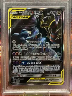 PSA 10 GARCHOMP & GIRATINA GX SM193 BLACK STAR PROMO SUN & MOON TAG TEAM POKEMON - Image 3