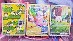 Pokemon 3 Card Lot Illustration Rare Pidgey 207 w/ Flaaffy TG03 + Togedemaru 104 - Image 3