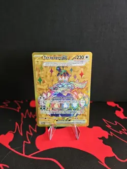 NM Terapagos ex 173/142 Hyper Rare Stellar Crown Pokemon TCG - Image 1