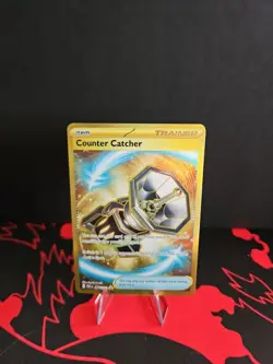 Counter Catcher 264/182 Hyper Rare Pokemon TCG Paradox Rift - Image 1