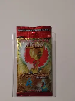 Japanese Pokemon Heart Gold L1 Legend 1st Edition Booster Pack - Image 1