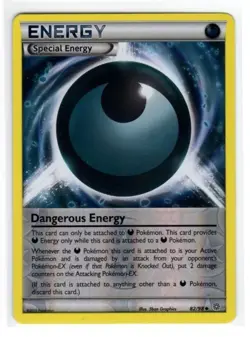 Dangerous Energy 82/98 XY - Ancient Origins Reverse Holo - Pokemon Card LP - Image 1