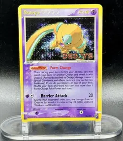 Deoxys Defense Forme 18/107 Stamped Pokemon EX Deoxys Vintage Reverse Holo LP/MP - Image 2