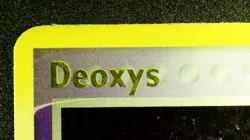 Deoxys Defense Forme 18/107 Stamped Pokemon EX Deoxys Vintage Reverse Holo LP/MP - Image 4