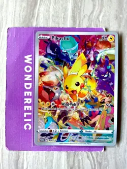 Pikachu Promo Precious Collector 379/S-P VStar Universe Pokemon Indonesia - Image 1