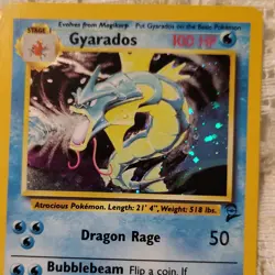 Pokemon Gyarados Base Set Holo Rare 007/130 English 100 HP Mitsuhiro Arita - Image 1