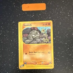 Geodude 110/165 Expedition Base Set Common Regular Pokemon TCG English - Image 1