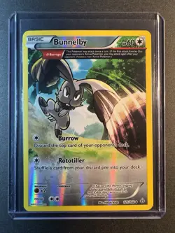 Bunnelby - 121/160 - XY Primal Clash Reverse Holo Pokemon TCG - NM - Image 1