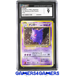 CGC 9 Gengar Holo 94 Mystery of the Fossils graded psa beckett slab vintage tag - Image 1