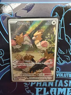 Pokemon TCG Spearow 151/132 Mega Evolution Illustration Rare Near Mint Condition - Image 1