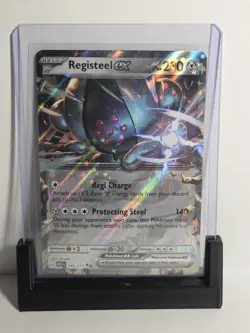 Pokemon TCG Registeel EX Holo ASC 145/217 Basic HP 240 Attack 140 Metal - Image 1