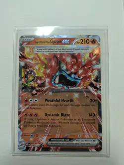 Hearthflame Mask Ogerpon ex 040/167 TwilightMasquerade Pokemon HoloNM doublerare - Image 2
