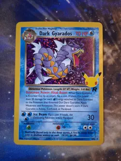 Dark Gyarados 8/82 Classic Collection Holo Celebrations NM Pokemon - Image 1