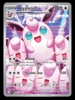 Wigglytuff 105/094 Illustration Rare Phantasmal Flames rare Pokemon tcg NM - Image 1