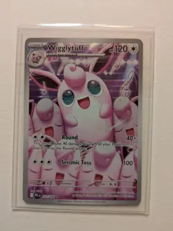 Wigglytuff 105/094 Illustration Rare Phantasmal Flames rare Pokemon tcg NM - Image 2