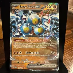 Pokemon TCG - Paradox Rift - Sandy Shocks ex 108/182 - NM - Image 1