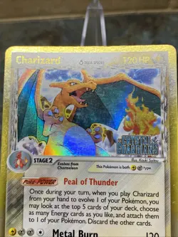 Pokemon Charizard (Delta Species) Reverse Stamped Crystal Guardians 4/100 LP - Image 3