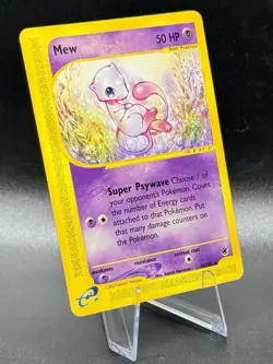 Mew 55/165 NonHolo Pokemon Expedition 2002 Wotc Vintage LP/NM - Image 1