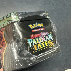 Pokemon TCG Scarlet & Violet Paldean Fates Great Tusk EX Tin New Factory Sealed - Image 3