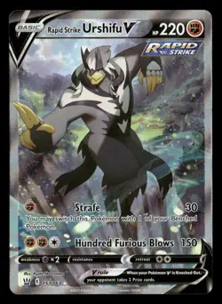 Rapid Strike Urshifu V - 153/163 - Alternate Art - Battle Styles - Pokemon - NM - Image 1