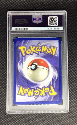 dark wartortle 46/82 1st edition PSA 7.5 2000 pokemon team rocket - Image 2
