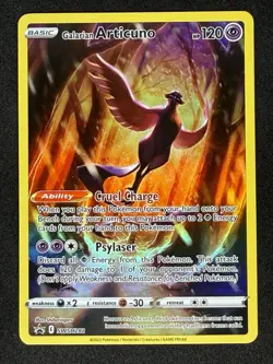 Galarian Articuno SWSH282 Sword & Shield Crown Zenith Black Star Promo Pokemon - Image 1