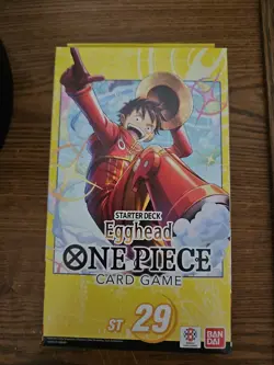 One Piece Egghead Starter Deck [ST29] English Version New Sealed - Image 1