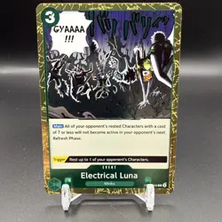 One Piece CCG Electrical Luna OP08-036 - Two Legends ENGLISH FOIL Rare - Image 1