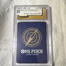 Bandai One Piece Saikyo Jump Monkey D. Luffy P-075 Promo Holo Japanese CGC 10 - Image 2