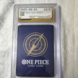 Bandai One Piece CCG Monkey D. Luffy Best Selection Vol. 3 P-075 Foil Promo CGC… - Image 2