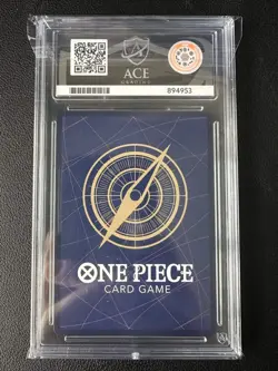 One Piece Legacy Of The Master Portgas.D.Ace ST13-011 SP GRADED - (ACE 10) - Image 2