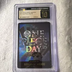 Bandai One Piece CCG Don!! One Piece Day'25 163 Foil Promo Japanese CGC 10 - Image 1