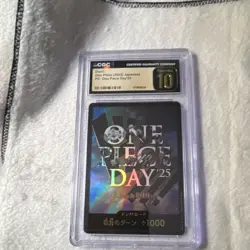 Bandai One Piece CCG Don!! One Piece Day'25 163 Foil Promo Japanese CGC 10 - Image 2