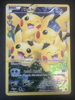 Pokemon TCG XY Generations Pikachu RC29/RC32 Full Art Holo Rare - Image 1