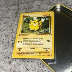 1st Edition Pikachu 60/64 Mint! 📲🔥 | WOTC Vintage Grail | Pokemon TCG Card NM - Image 1