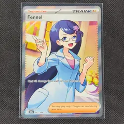 Fennel - 162/086 - Ultra Rare - Black Bolt - Pokemon Card - NM/M - Image 1