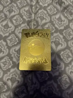 Charizard V Pokemon Gold Foil Card Fan Art - Image 2