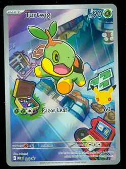 Pokemon TURTWIG MEP 040 Ascended Heroes - 1st Partner FULL ART PROMO - Card C - Image 1
