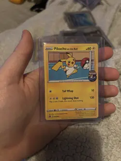 Pokemon TCG Pikachu On The Ball UK Exclusive Futsal Promo Card 001/005 - Image 1