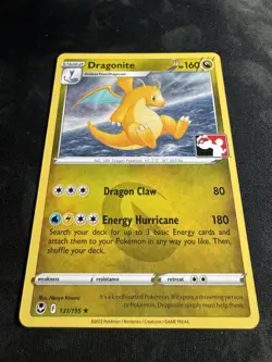 Pokemon Dragonite 131/195 Prize Pack Series Cards Non-Holo Pack Fresh - NM - Image 5