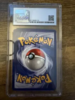 Pokemon Dragonite Fossil Unlimited Holo Rare 4/62 CGC 7.5 1999 Graded Card - Image 2