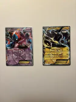 Pokemon World Championships 2013 Deoxys EX & Thundurus EX Card Lot - Image 1