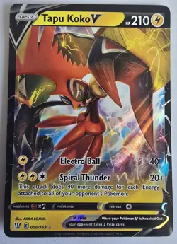 Tapu Koko 50/163 Pokemon card - Image 1