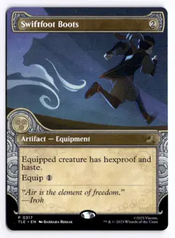 Magic: The Gathering Avatar: TLA Swiftfoot Boots (Showcase) - Image 1