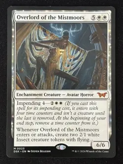 1x MTG Overlord of the Mistmoors - Duskmourn: House of Horror (DSK) #23 - Magic - Image 1