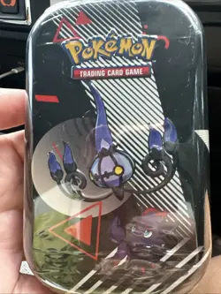 Pokemon TCG S&V Black Bolt And White Flare Unova Mini Tin Sealed Zorua & Chandel - Image 1