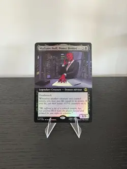 Madame Null, Power Broker Extended Art Foil MTG Teenage Mutant Ninja Turtles TMT - Image 1