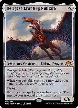 Herigast, Erupting Nullkite (REGULAR) x1 - MTG Modern Horizons 3 MH3 #8 - Image 1