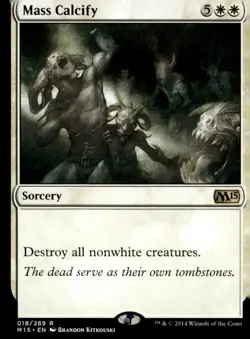 Magic 2015 (M15) #18 Mass Calcify - Image 1
