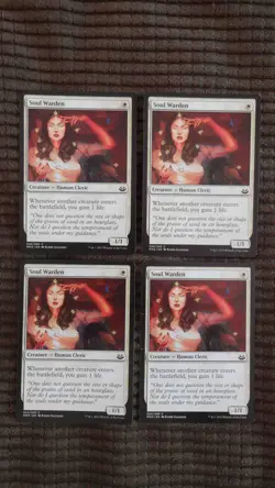 Magic: the Gathering / MtG Soul Warden x4 Modern Masters 2017 - Image 1
